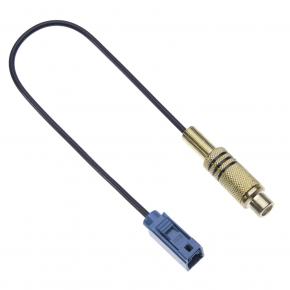 Keple Reverse Camera Adaptor Cable Fakra to RCA, Vehicle Navigation Video Radio Stereo Audio System Adapter Compatible with Benz A/B/C/CL/CLC/CLS/E/GL/M/R/Sl/SLK/SLR Class